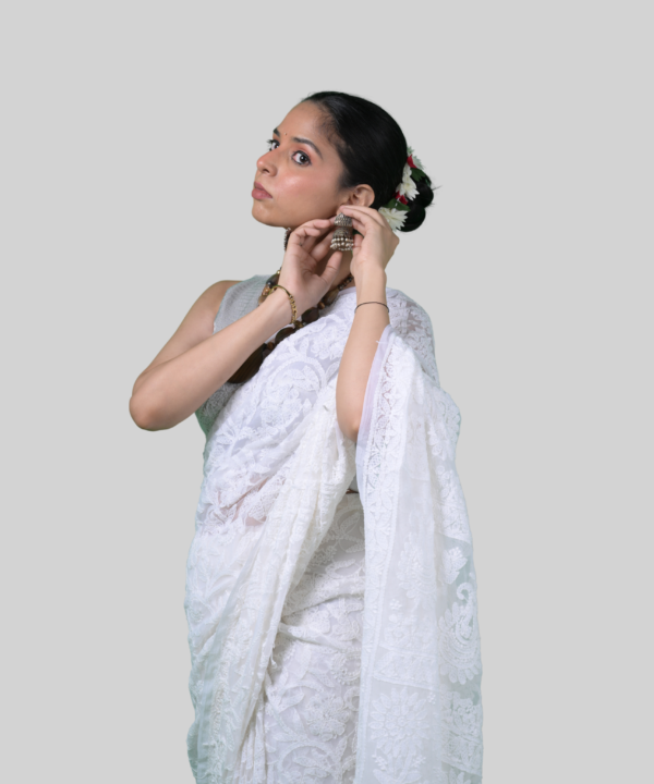 Full Jaal Chikankari