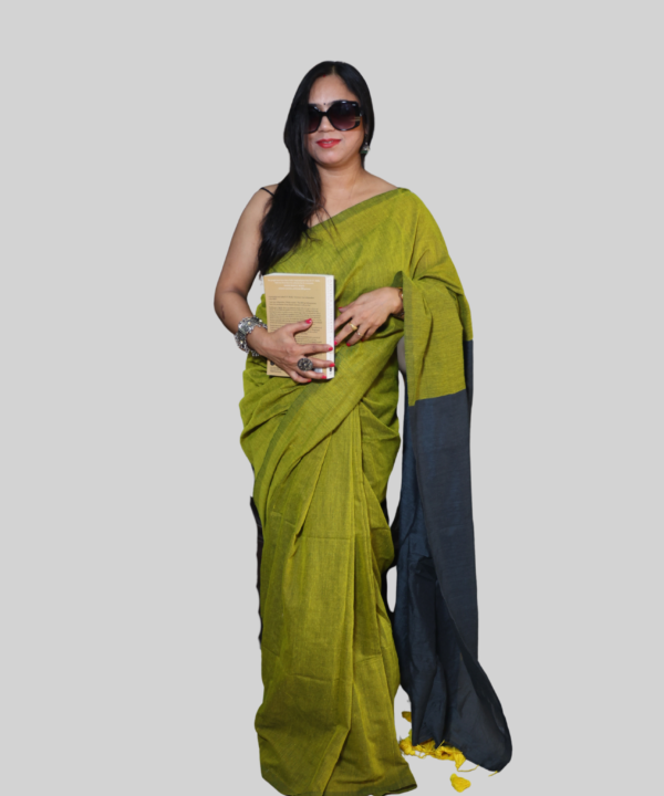 Khadi Cotton Plain in Double Shade