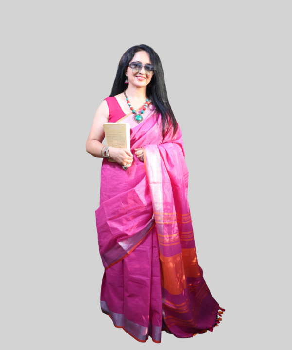 Pure Linen by Linen Saree
